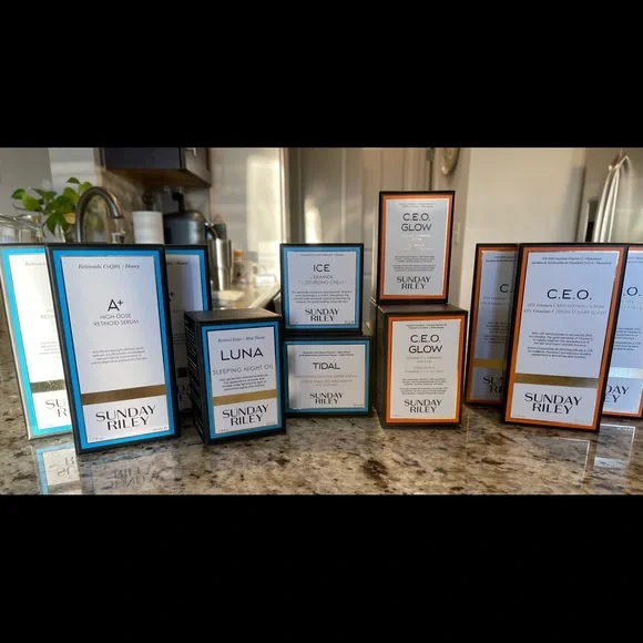 Sunday Riley Lot, over $1200 value. 12 Full size bottles. - Picture 2 of 2